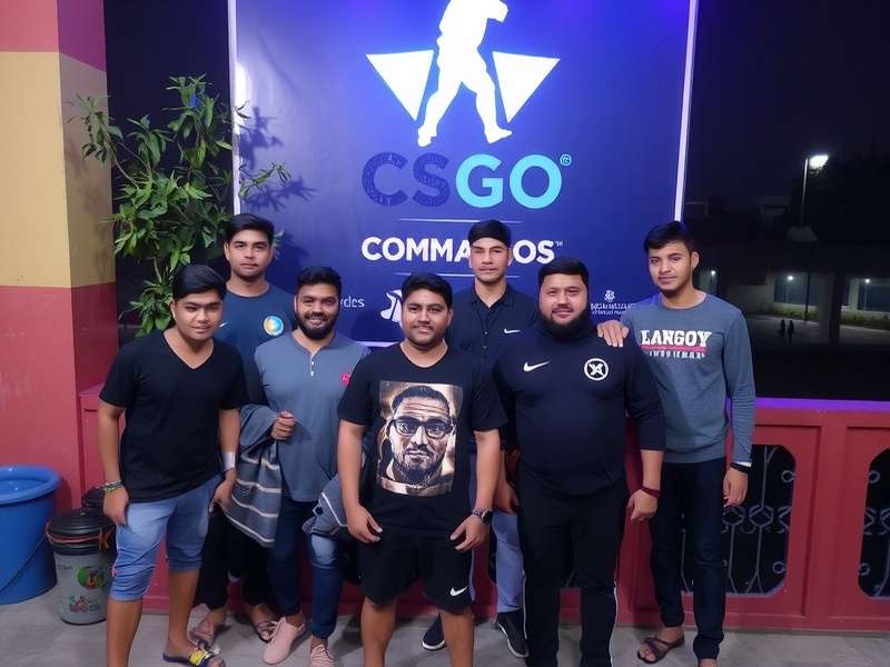 Hyderabad CSGO Commandos Team Photo